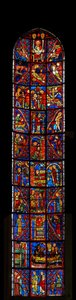 Das Fenster von St. Maria der Ägypterin von French School