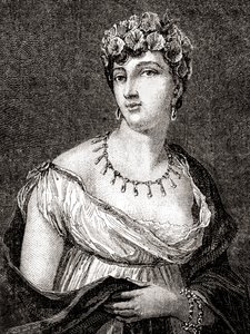 Thérèsa Cabarrus, Madame Tallien, aus Histoire de la Revolution Française von Louis Blanc von French School
