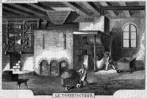 Tabakherstellung, Paris von French School