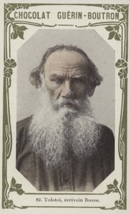 Tolstoi, russischer Schriftsteller von French School