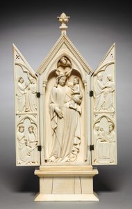 Triptychon: Das Leben der Jungfrau, ca. 1325-1350