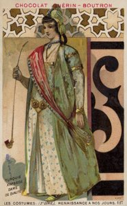 Türkische Dame, 19. Jahrhundert von French School