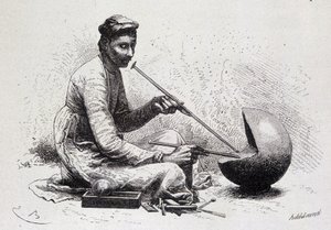 Ein Schmuckstück aus Ulwur (Indien) in „Le Tour du Monde“ von French School