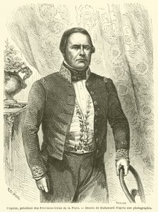 Urquiza, Präsident der Vereinigten Provinzen des La Plata von French School