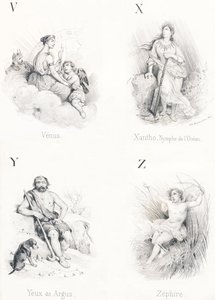 V X Y Z: Venus, Xantho, Augen, Zephir