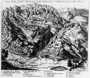 Ansicht von La Grande Chartreuse