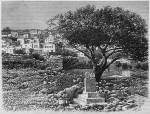 Ansicht von Safed, aus La Syrie d