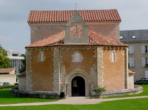 Ansicht des Baptisteriums von St. Jean