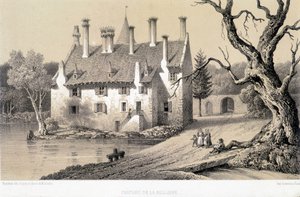 Ansicht des Château de la Bellière (Cote d