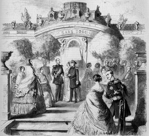 Besuch der kaiserlichen Familie Russlands in Deutschland von French School