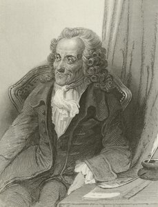 Voltaire, französischer Schriftsteller von French School