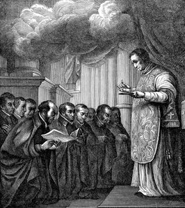 Gelübde der ersten Gefährten des heiligen Ignatius von French School