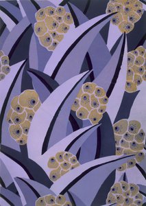 Tapetendesign von Maison Gaillard, veröffentlicht 1930 von French School
