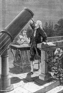 William Herschel (1738-1822) entdeckt den Planeten Uranus