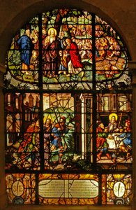 Fenster im Charnier (w.4) von French School