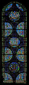Fenster w0, Kindheit Christi