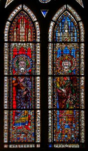 Kaiser Heinrich von Bamberg und Friedrich Barbarossa