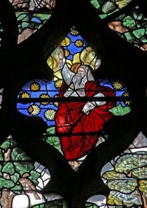 Fenster w120, Gott der Schöpfer von French School