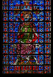Fenster w127 (untere Figur), einen König darstellend