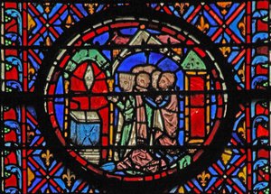 Judith weiht Gott ein Anathema für Holofernes
