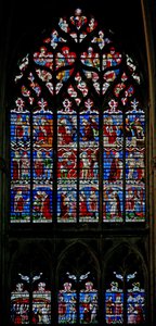 Fenster w133, St. Sebastian Fenster von French School