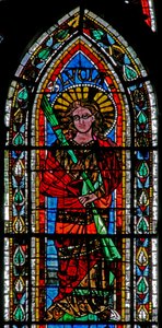 Fenster w202 mit der heiligen Lucia von French School