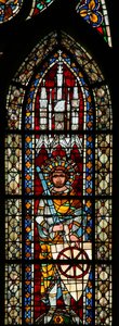 Fenster w203 mit dem heiligen Georg
