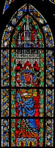Fenster w204 mit der heiligen Reparata