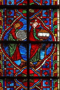 Fenster w207, Gott erschafft die Welt darstellend