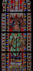 Fenster w207 mit St. Augustinus