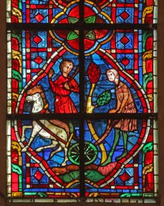 Fenster w207 zeigt Arbeiter von French School