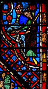 Moses am Felsen von Horeb