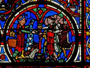 Fenster w6 mit Stiftern - Kürschner