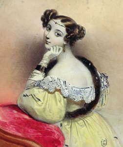 Frau mit Diadem, ca. 1835