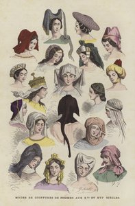 Frauenkopfbedeckungen des 15. und 16. Jahrhunderts