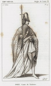 XIII Jahrhundert, Herrschaft von Ludwig IX., Pont, Graf von Toulouse