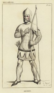 XIV Jahrhundert, Bogenschütze