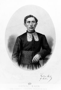 Zadoc Kahn, Oberrabbiner des Konsistoriums von Frankreich, ca. 1869