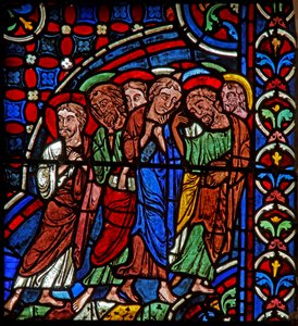 Jünger bei der Verhaftung in Gethsemane von French School