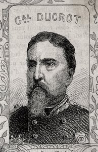 Porträt des französischen Generals Auguste-Alexandre Ducrot - 1870-71