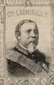 Porträt des französischen Generals Paul de Ladmirault - 1870-71