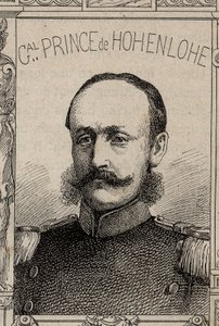 Porträt des deutschen Generals Clovis de Hohenlohe-Schillingsfürst