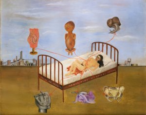 Hospital Henry Ford oder Das fliegende Bett von Frida Kahlo