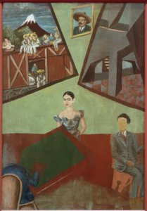 Pancho Villa und Adelita von Frida Kahlo