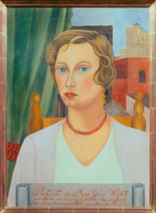 Porträt von Frau Jean Wight