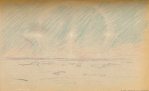 Mondring mit Scheinmonden und einem Vorschlag für horizontale Achsen, 24. November 1893
