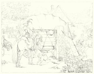 Illustration zu Schillers Lied von der Glocke von Friedrich August Moritz Retzsch