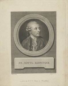 Porträt von Friedrich Gottlieb Klopstock von Friedrich Christian Gottlieb Geyser