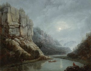 Weißeritztal bei Dresden im Morgendunst