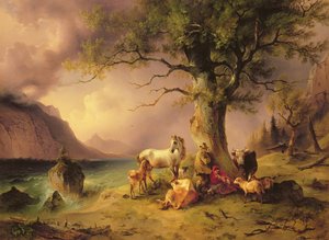 Der schützende Baum, ca. 1840
